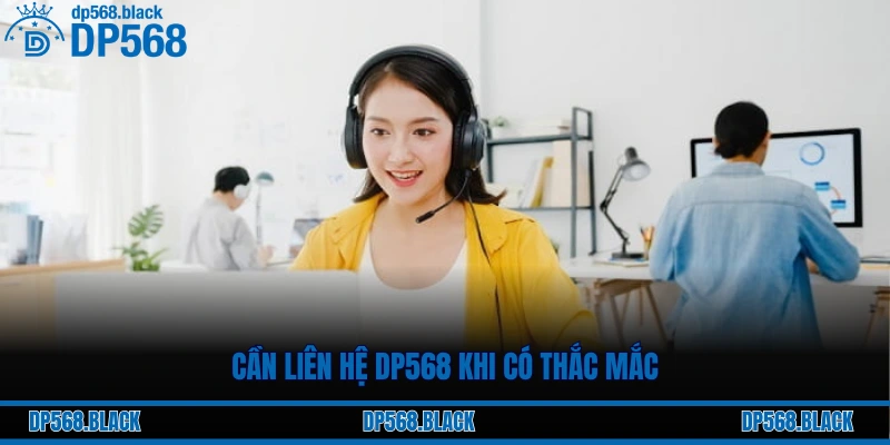 Cần liên hệ DP568 khi có thắc mắc