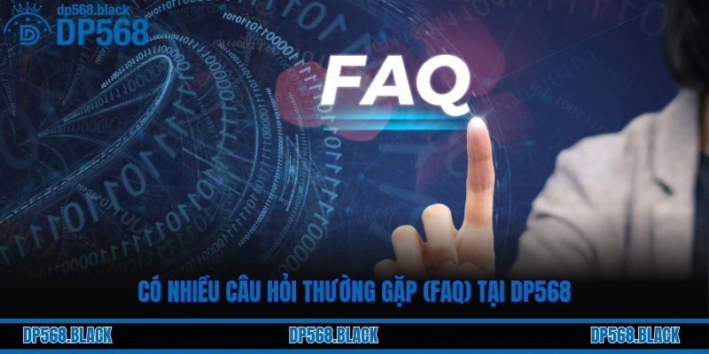 Có nhiều câu hỏi thường gặp (FAQ) tại DP568
