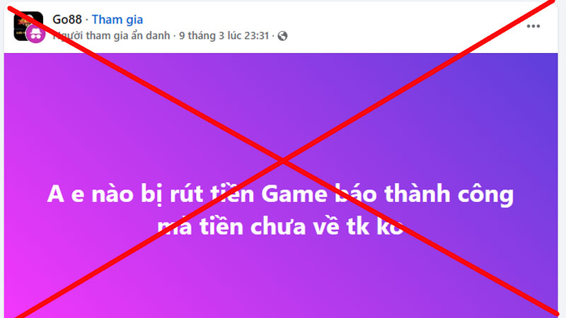 Go88 bị bôi nhọ